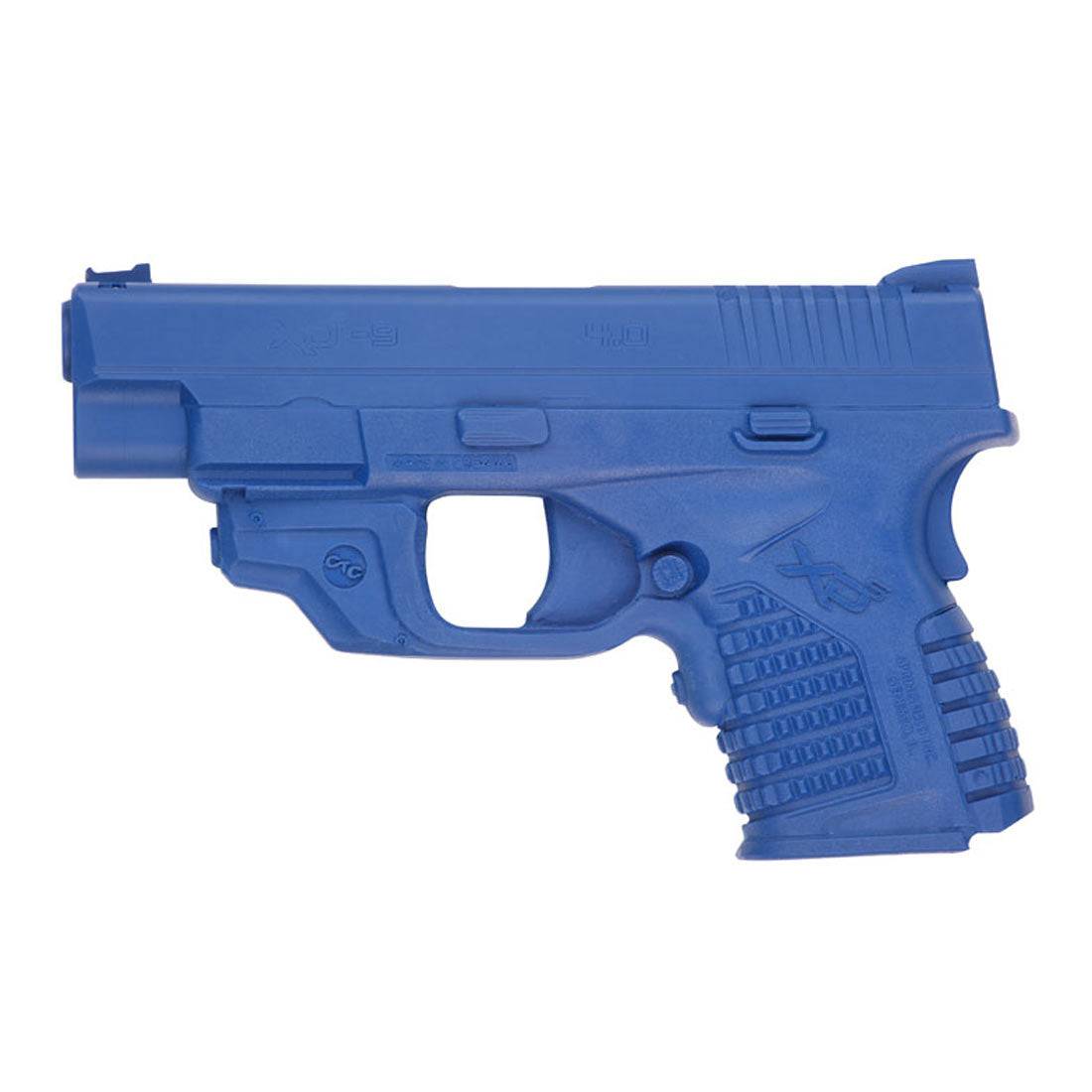 Blueguns Replica Training Gun: Springfield Xds 4.0 9Mm with C.T. Laserguard (30 - 60 Days)