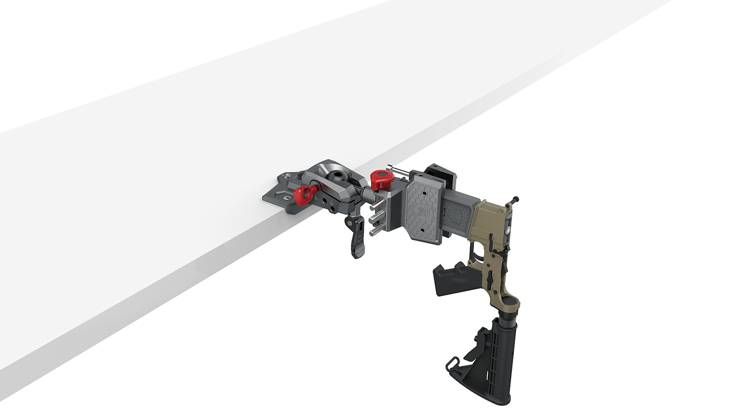 Master Armorer's Multi - Axis Bench - Mount Vise for Guns