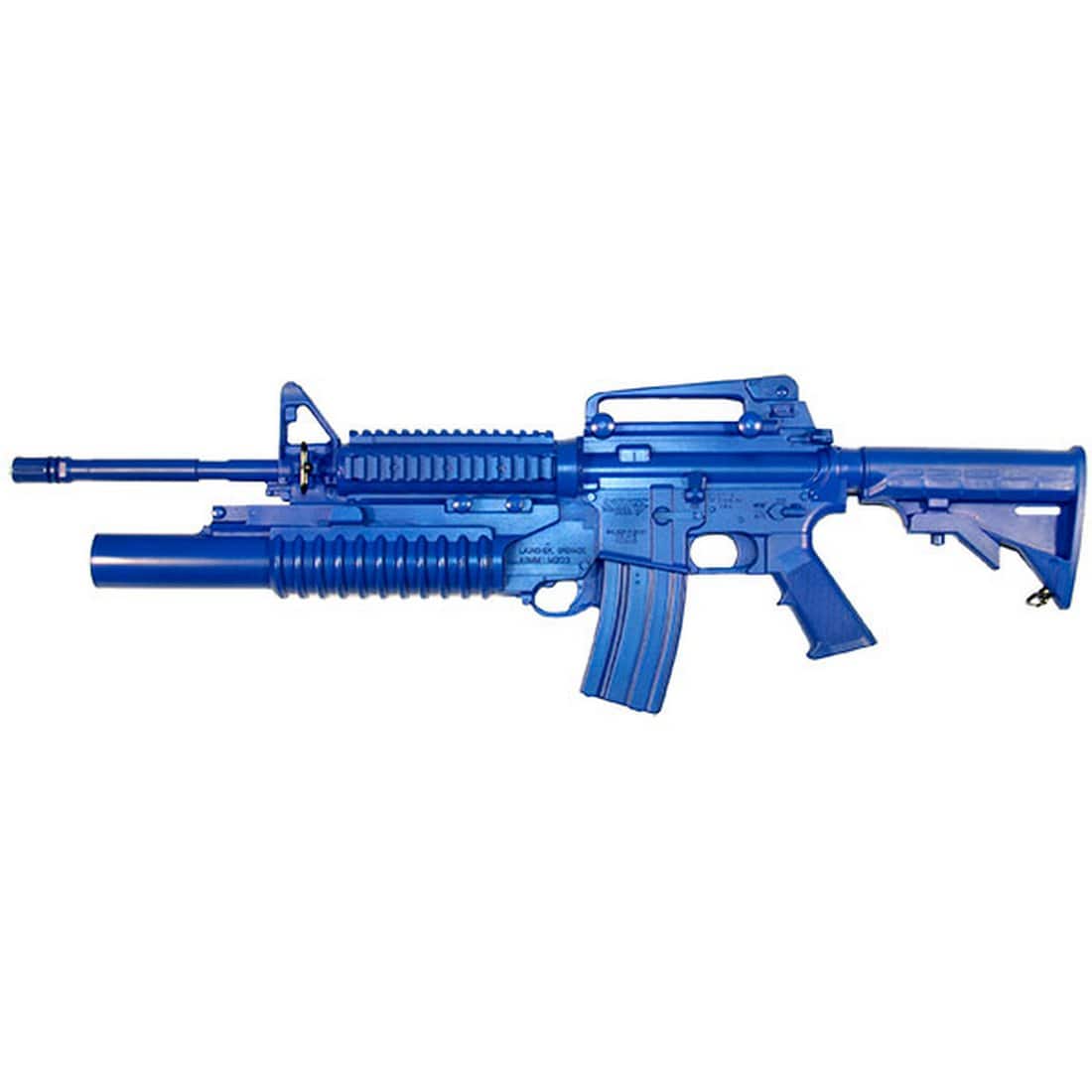 Blueguns FSM4RCSM203 - Training Replica of M4 with Closed Stock, Forward Rail and M203 Grenade Launcher (Lead Time: 30 - 60 Days)