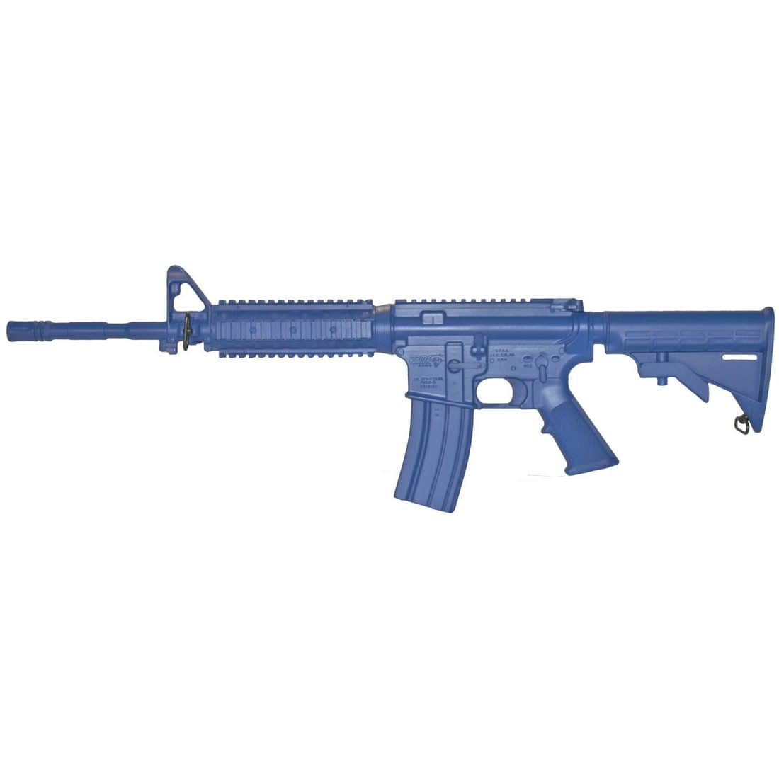 Blueguns M4 Flat Top Replica Training Gun - 14 Barrel, Closed Stock, Fwd Rail (30 - 60 Days)