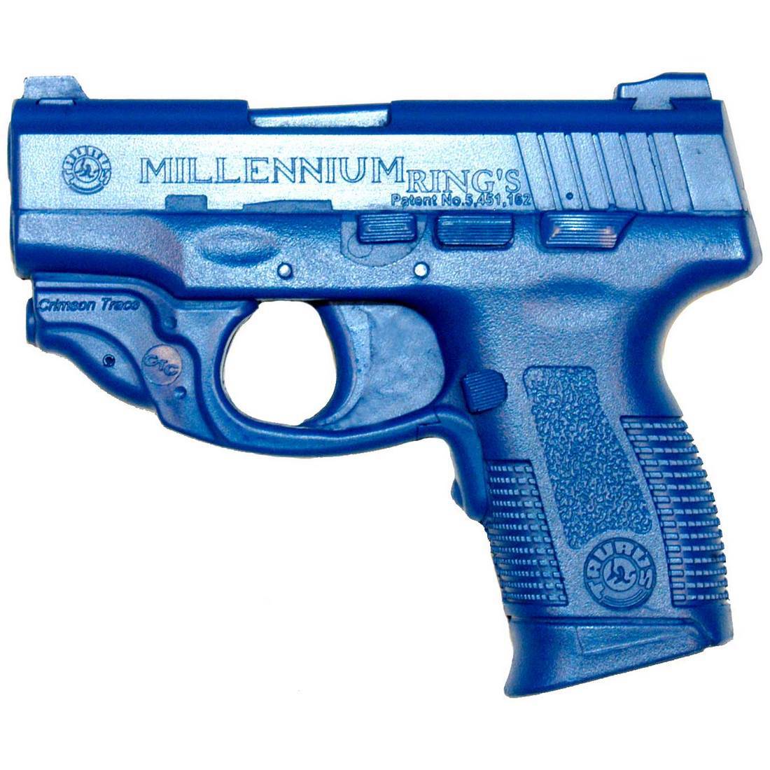 Blueguns Replica Training Gun: Taurus Mill Pro 140 with C.T. Laserguard (30 - 60 Days)