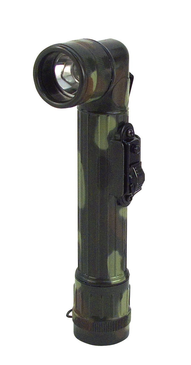 Compact Army-Style Multi-Function Flashlight for Various Tasks