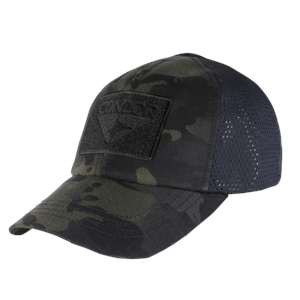 Condor Tactical MultiCam Black Breathable Mesh Cap for Tactical Use