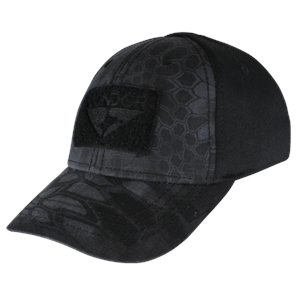 Flexible Condor Typhon Pattern Jersey Fitted Cap
