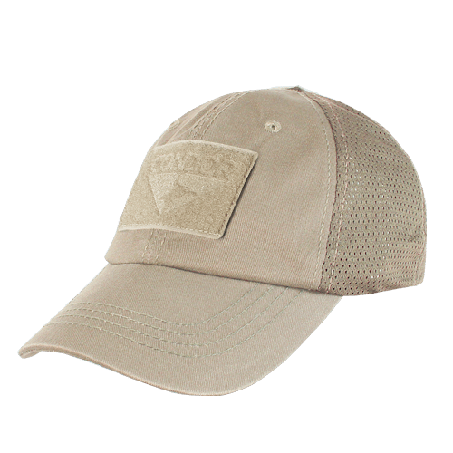 Condor Breathable Mesh Adjustable Tactical Cap for Patches