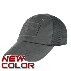 Condor Breathable Mesh Adjustable Tactical Cap for Patches