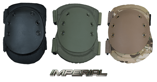 Imperial Tactical Hard Shell Cap Knee Pads by Damascus Gear for Law Enforcement and Military