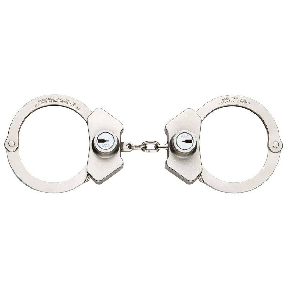 Peerless Oversize High - Security Handcuff Model 702CHS for High - Risk Situations