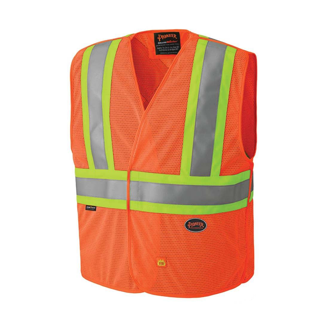 Pioneer ANSI Certified Flame Resistant High-Visibility Work Vest