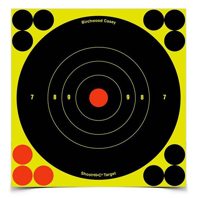 Action Target Shoot-N-C 3-Foot Bull's-Eye Shooting Target Set - 240 Targets and 600 Repair Pasters
