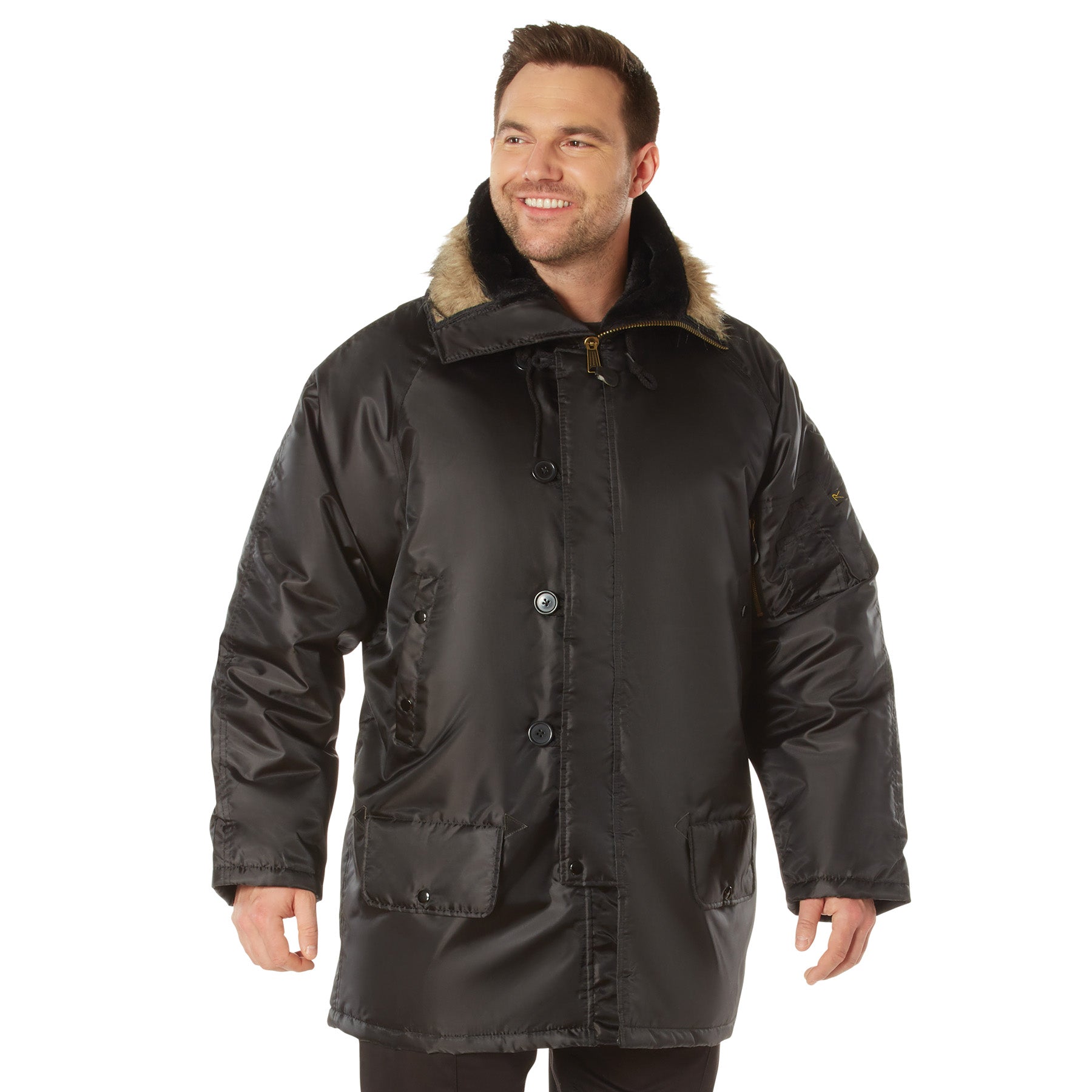 Military-Style N-3B Snorkel Parka for Extreme Cold Weather Protection