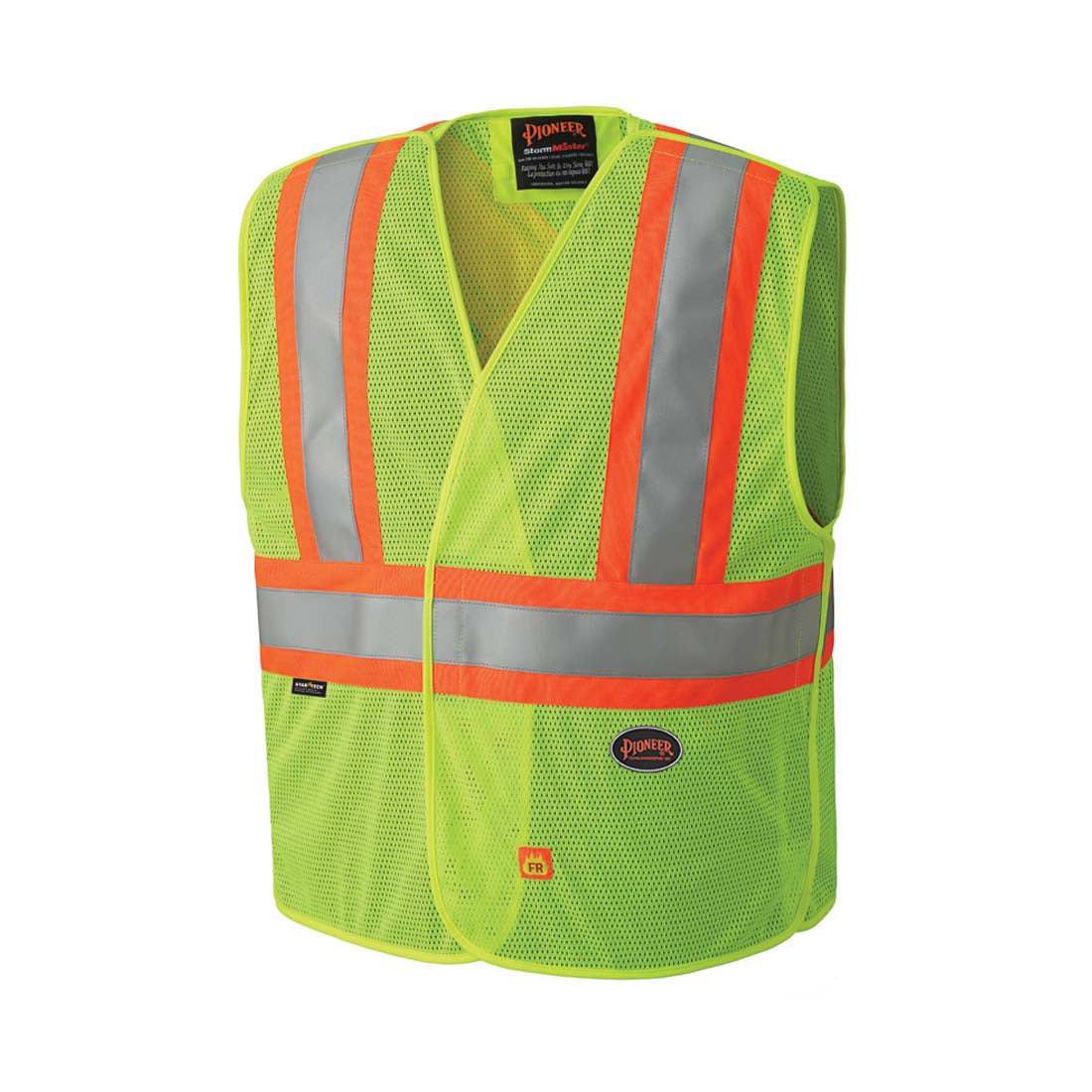Pioneer ANSI Certified Flame Resistant High-Visibility Work Vest