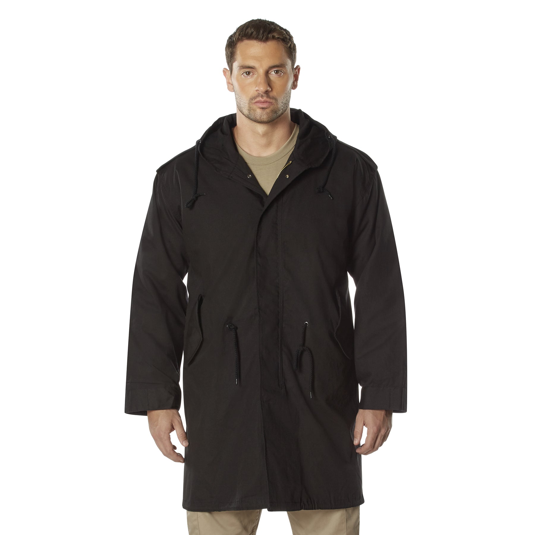 Classic Military-Style M-51 Fishtail Cold Weather Parka Coat