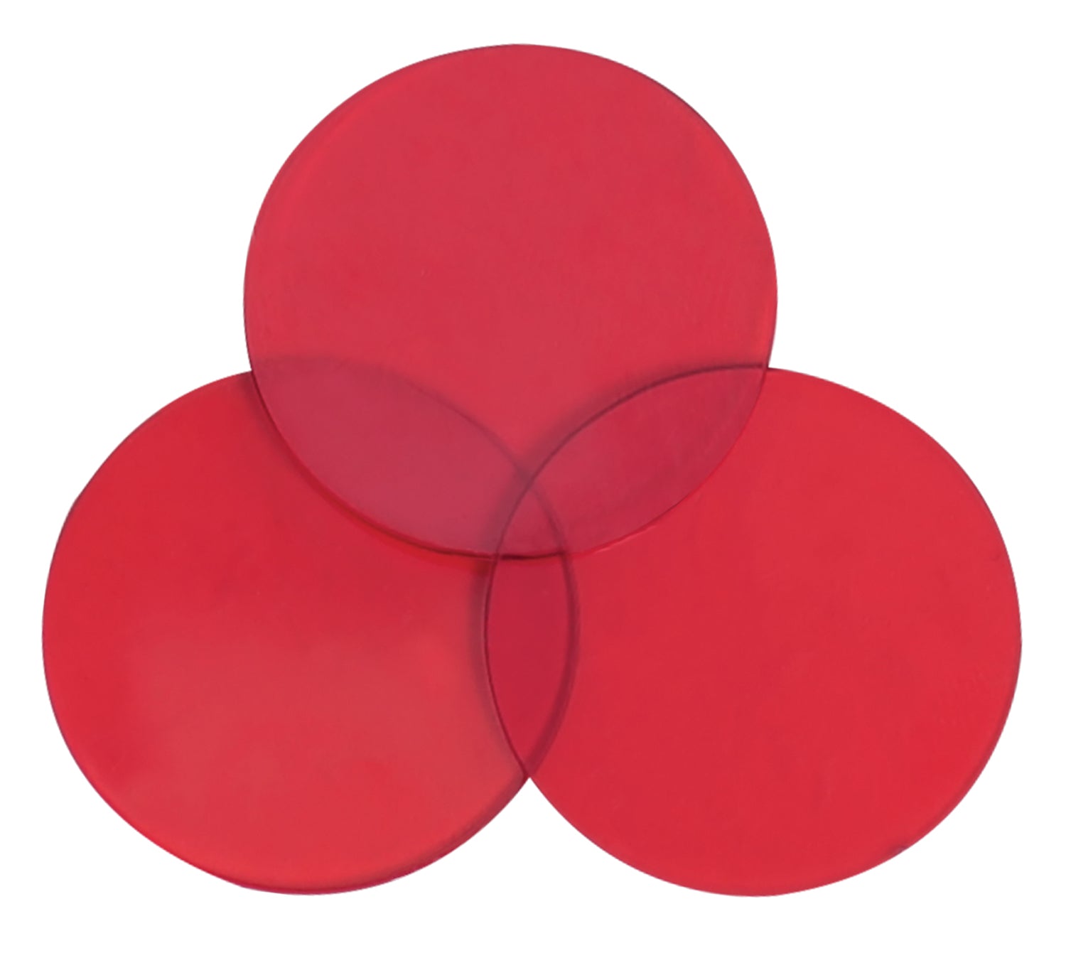 3-Pack Red Lenses for Mini Army-Style Flashlights