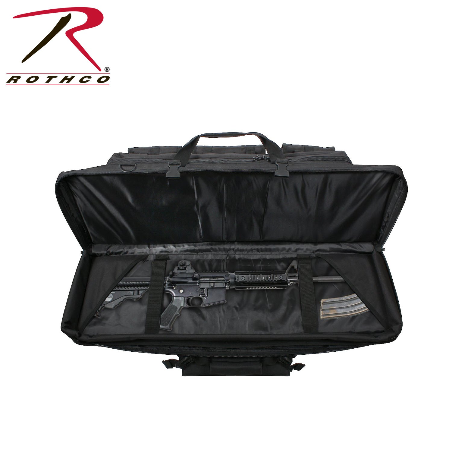 36-Inch Black Tactical Firearm Rifle Carrying Case for Safe Transport