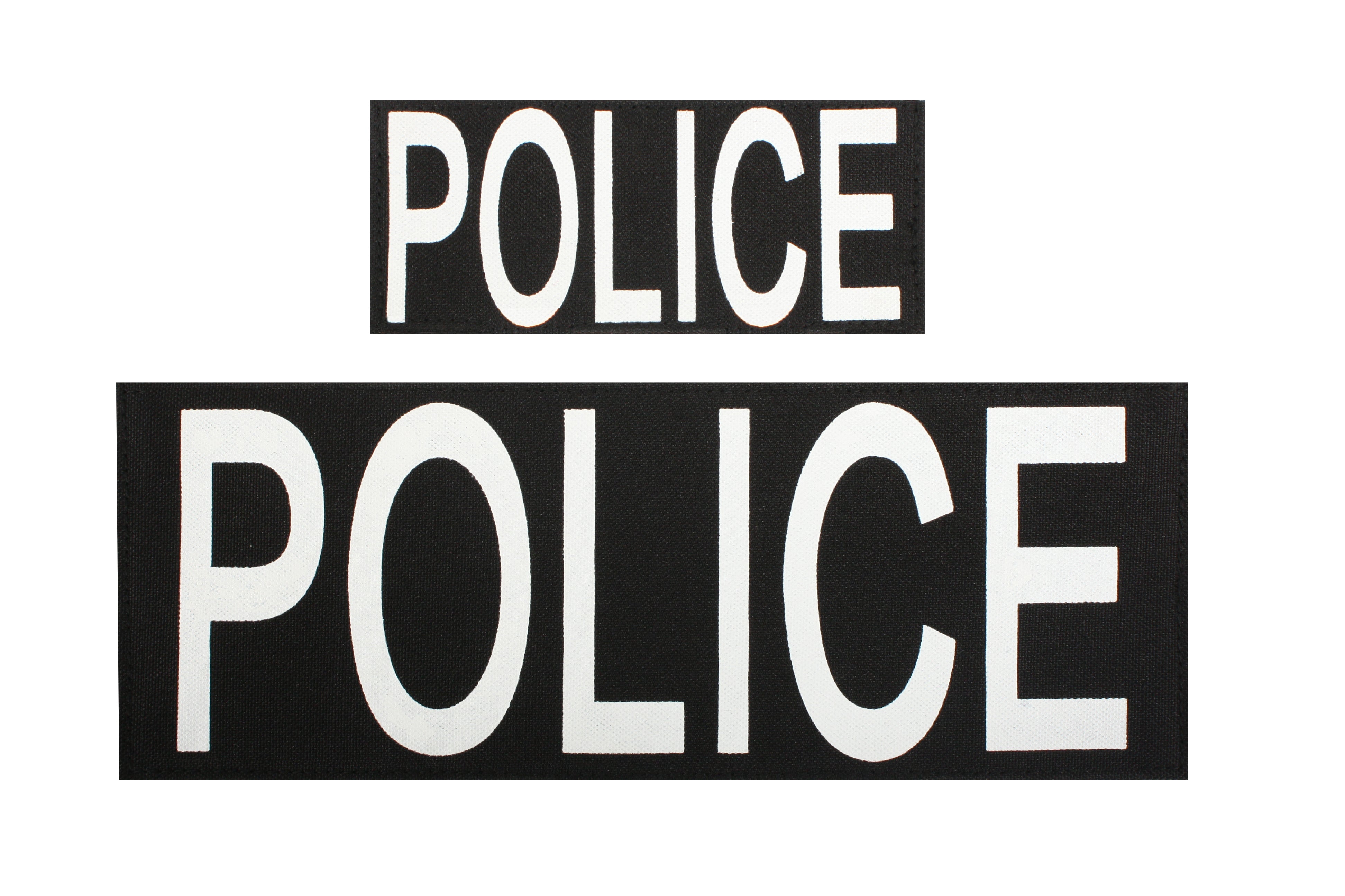 Law Enforcement Police Patch with Hook Back for Tactical Gear