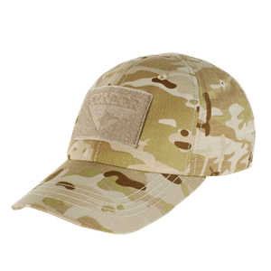 Condor Tactical Adjustable Multicam Arid Cap with Patch Panels