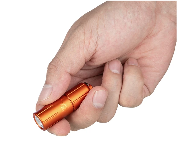 OLight Pumpkin Orange Keychain EDC Flashlight with High - Performance Features