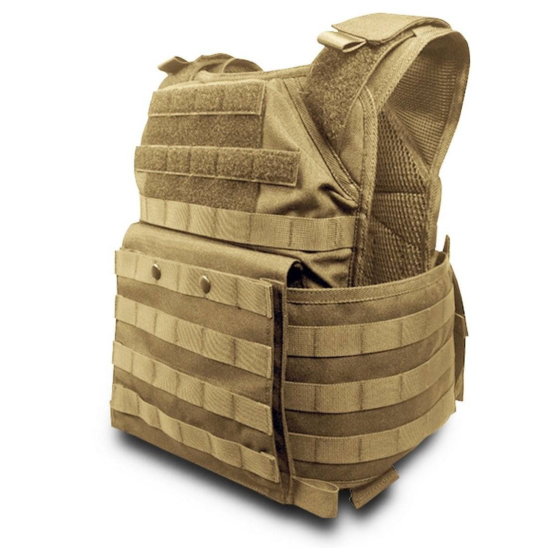 SecPro Spartan One-Size-Fits-All Tactical Plate Carrier with Premium Features