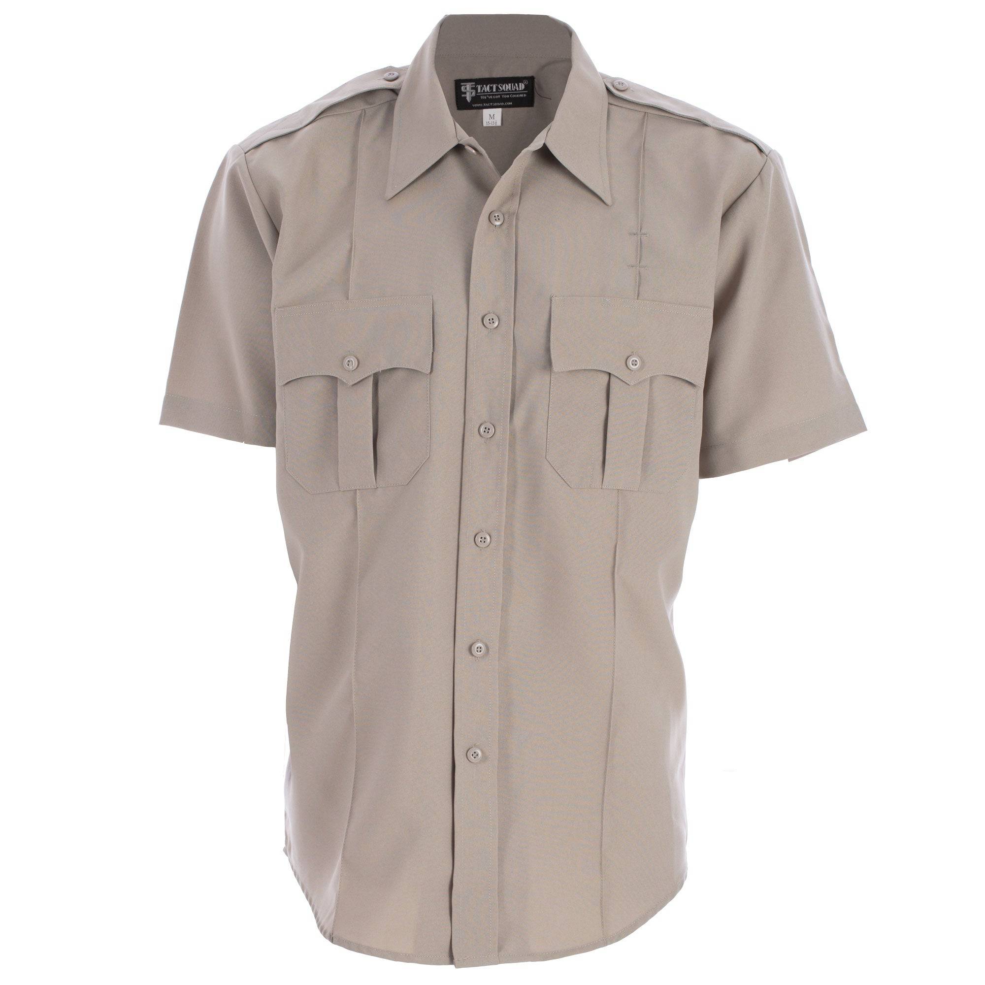 Men's Tactical Squad Polyester Short Sleeve Uniform Shirt Model 8012 for Professional Use