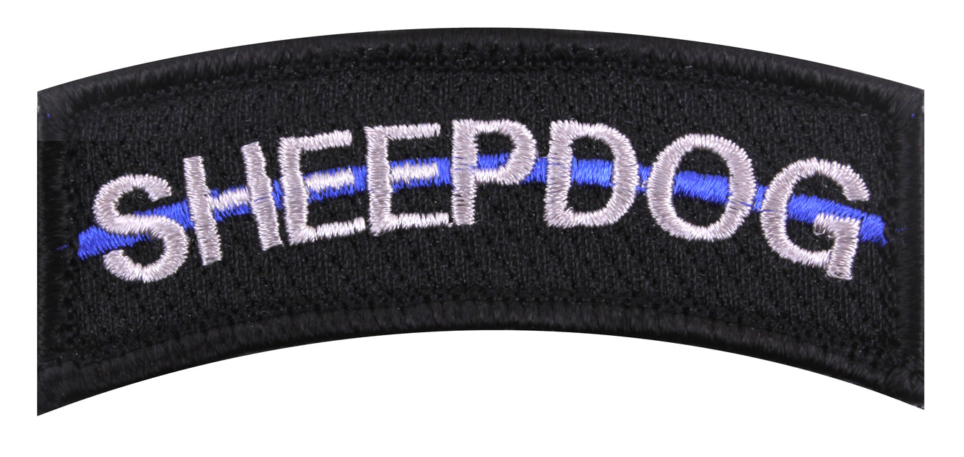 Durable Tactical Thin Blue Line Sheepdog Morale Patch for Support