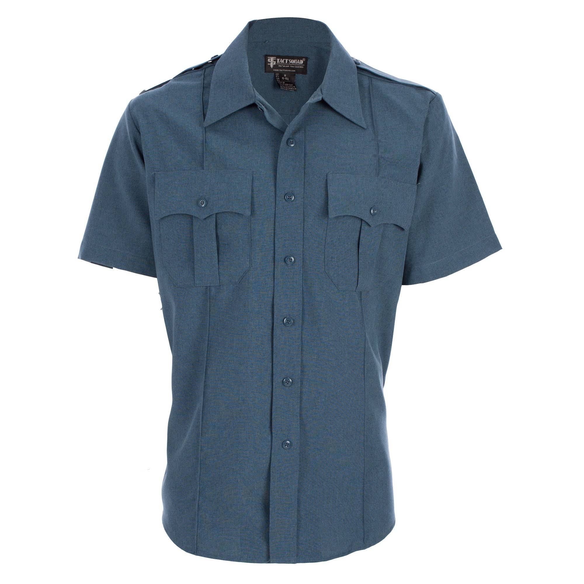 Men's Tactical Squad Polyester Short Sleeve Uniform Shirt Model 8012 for Professional Use