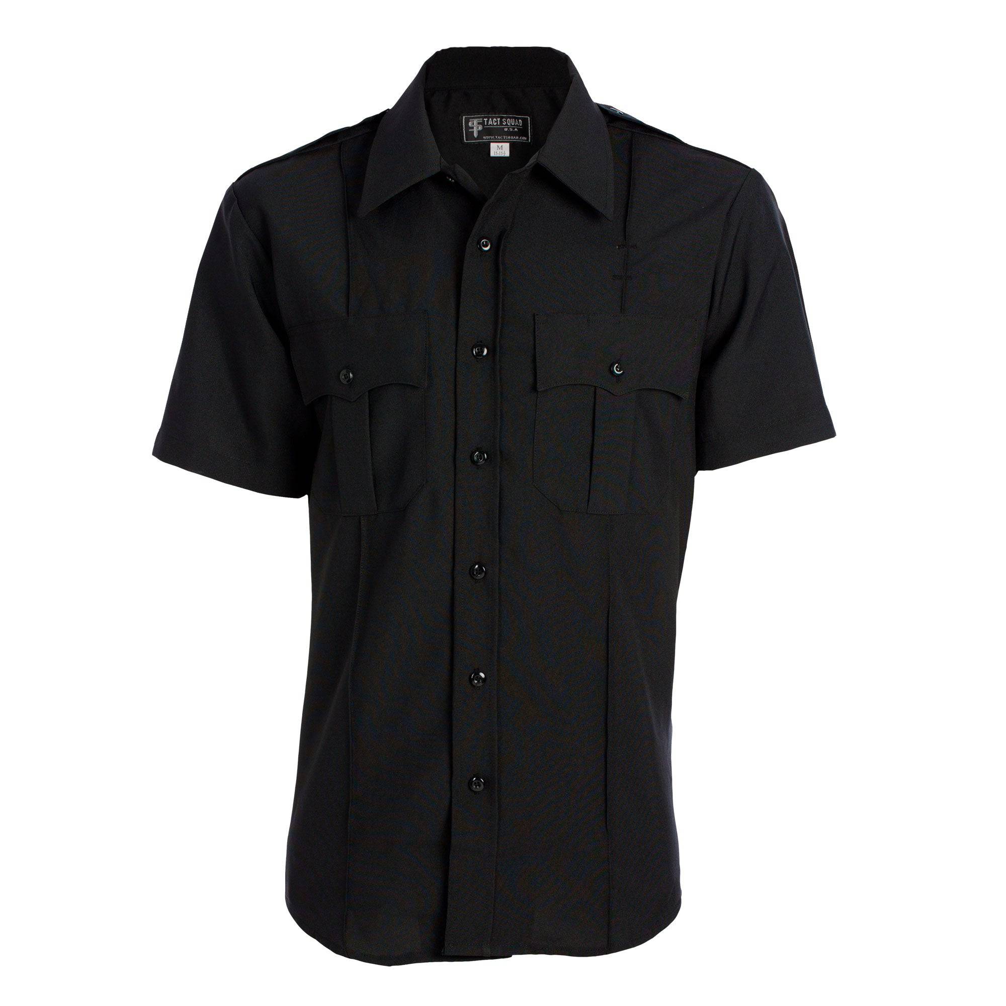 Men's Tactical Squad Polyester Short Sleeve Uniform Shirt Model 8012 for Professional Use