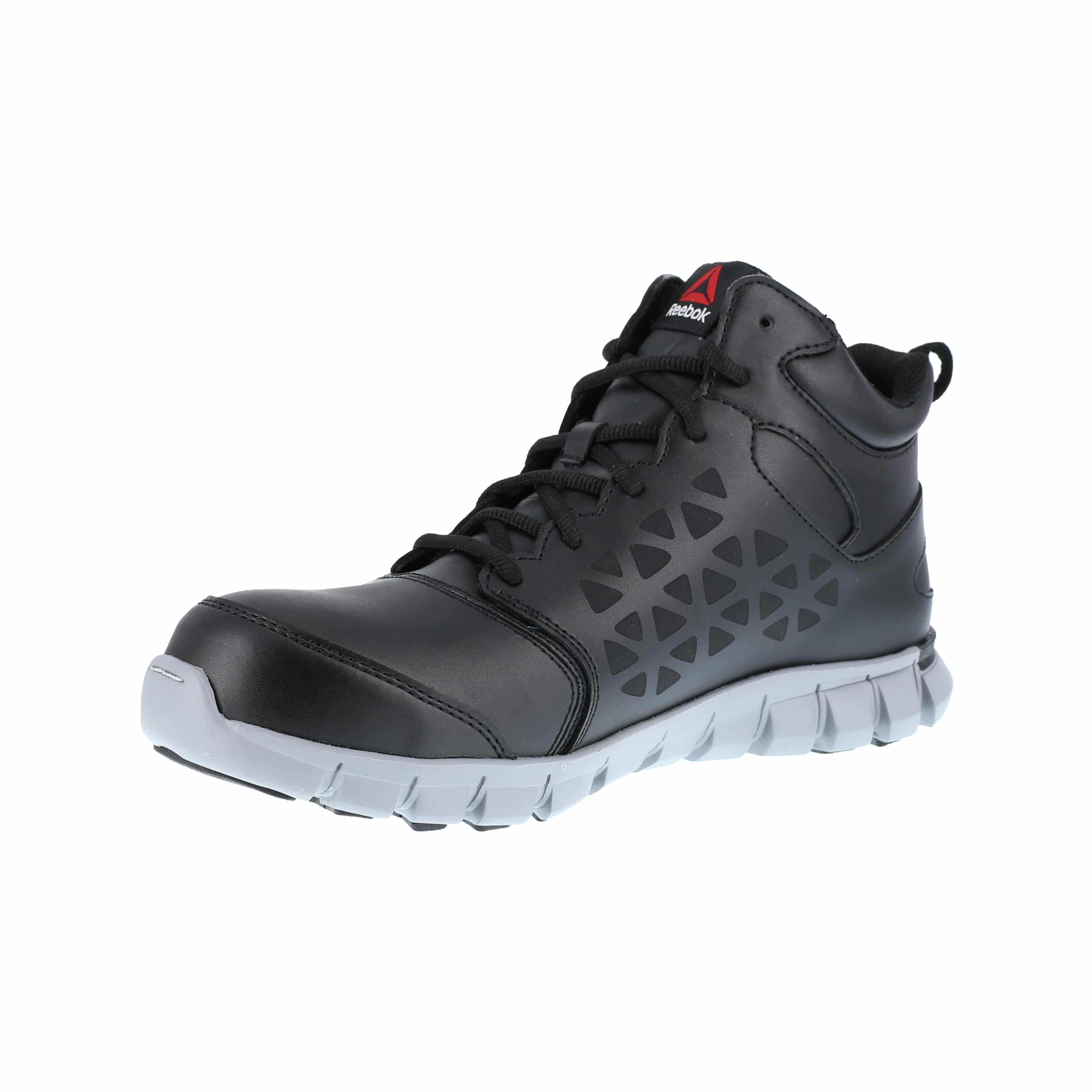 Reebok Men's Sublite Cushion Waterproof Mid-Cut Athletic Work Shoes - RB4144