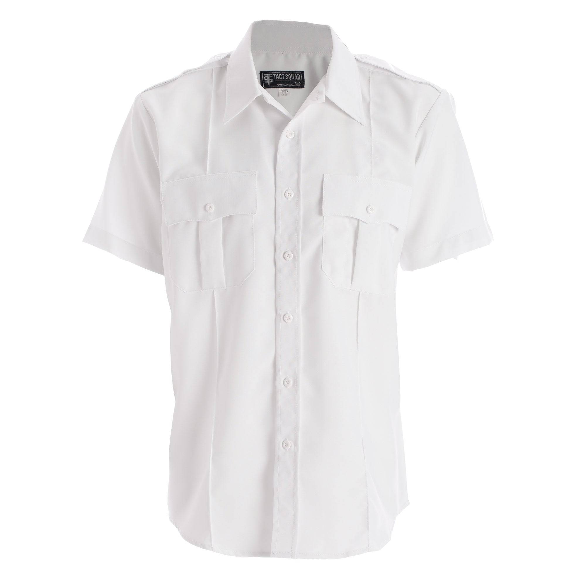 Men's Tactical Squad Polyester Short Sleeve Uniform Shirt Model 8012 for Professional Use