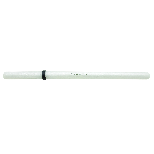 24 - inch Straight White Foam Baton for Training and Simulations