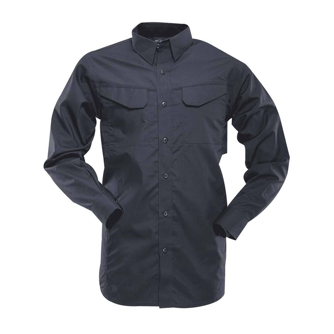 Tru-Spec 1103 Navy Men's Ultralightweight Long Sleeve Shirt for Field and Casual Wear