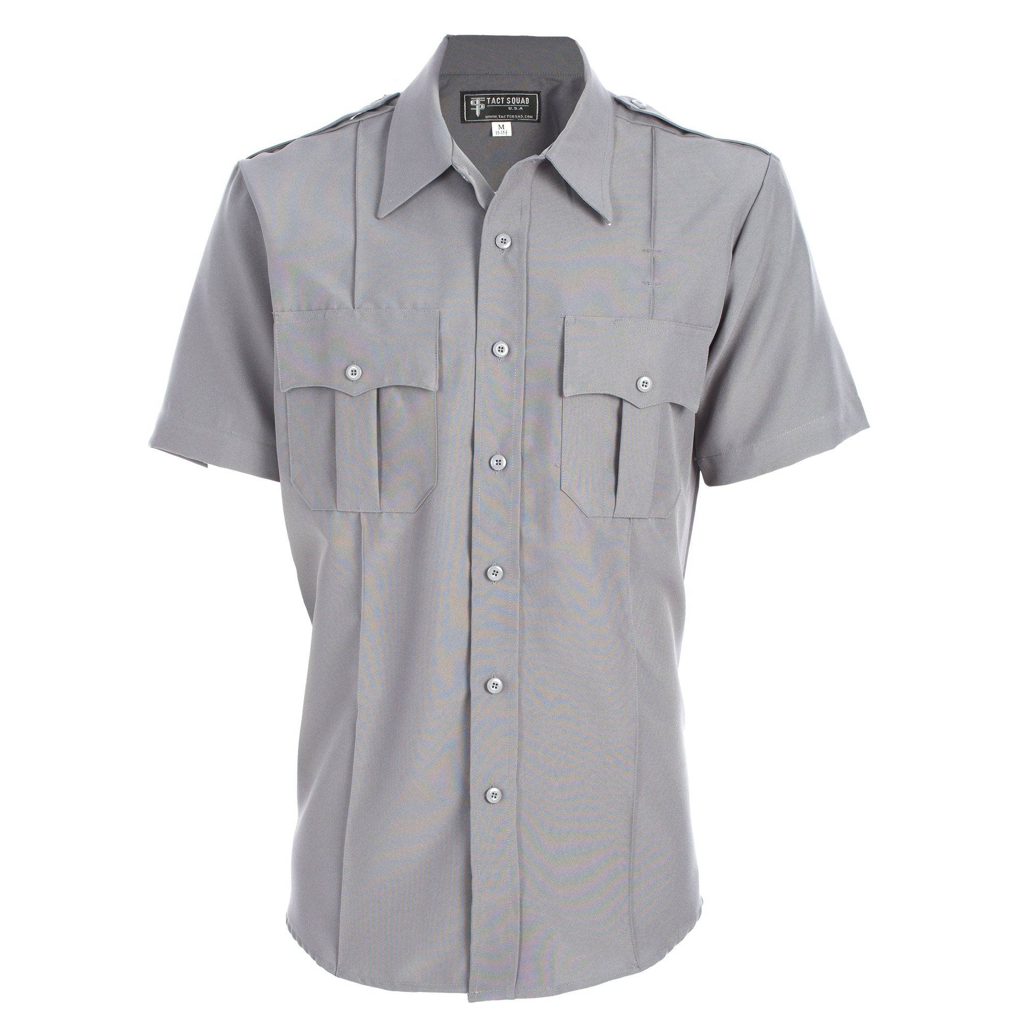 Men's Tactical Squad Polyester Short Sleeve Uniform Shirt Model 8012 for Professional Use