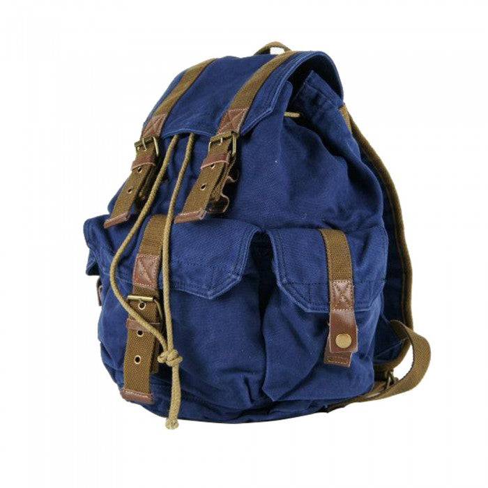The Ocean Blue Vintage Rakuda Canvas Cargo Bag