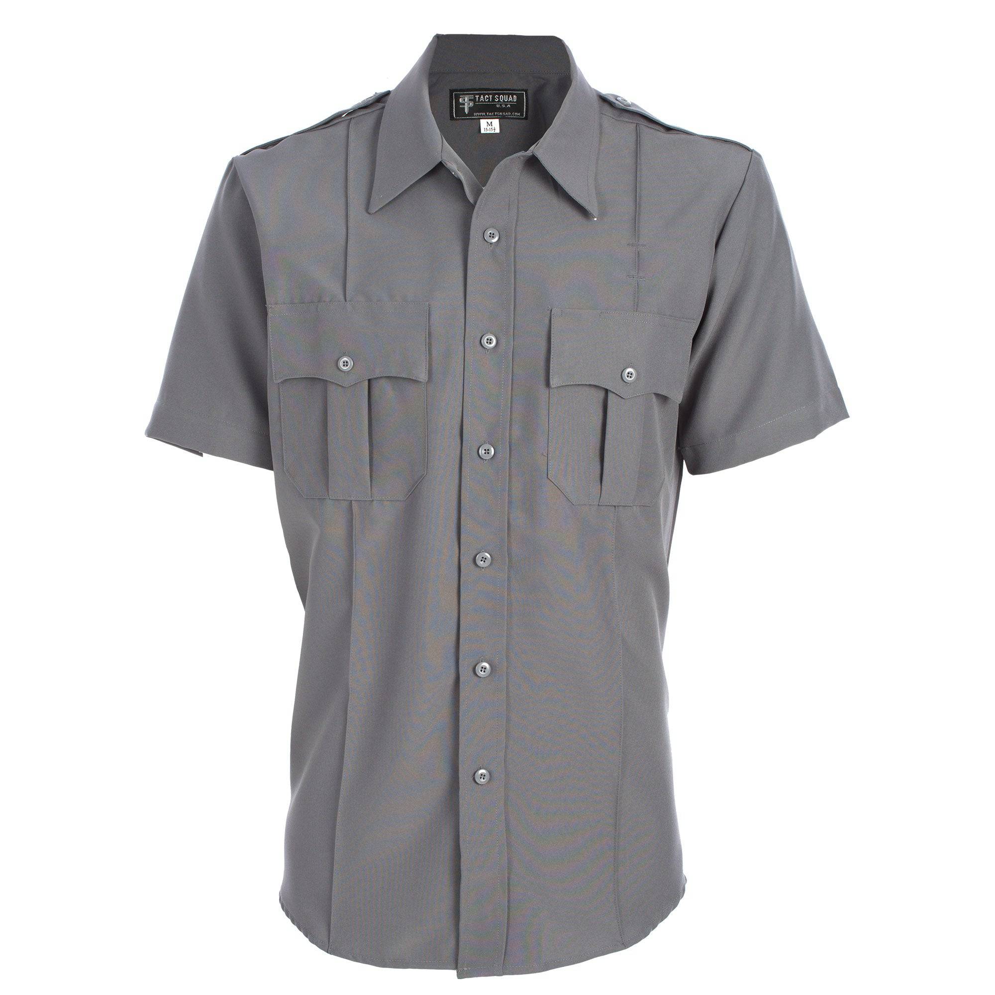 Men's Tactical Squad Polyester Short Sleeve Uniform Shirt Model 8012 for Professional Use