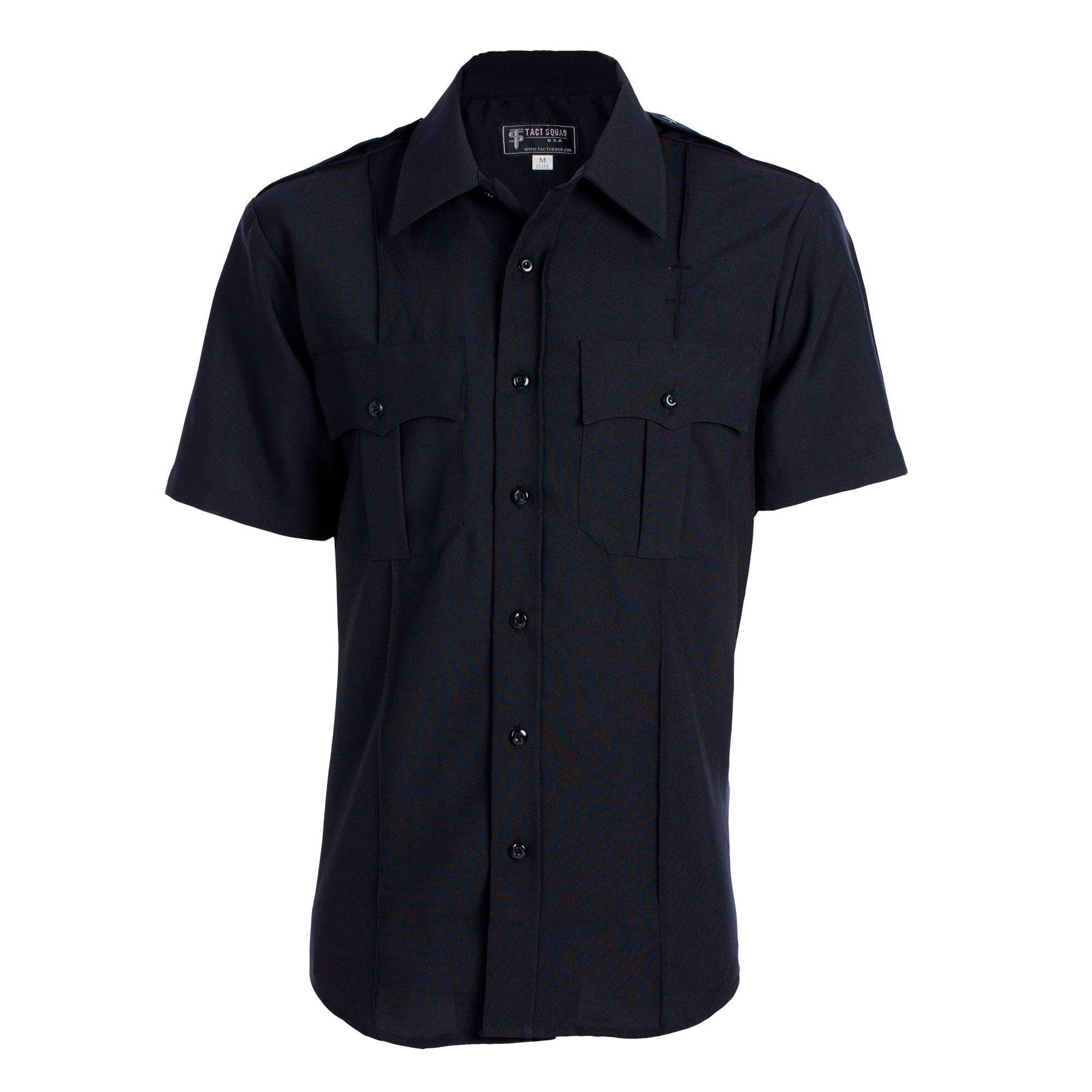 Men's Tactical Squad Polyester Short Sleeve Uniform Shirt Model 8012 for Professional Use
