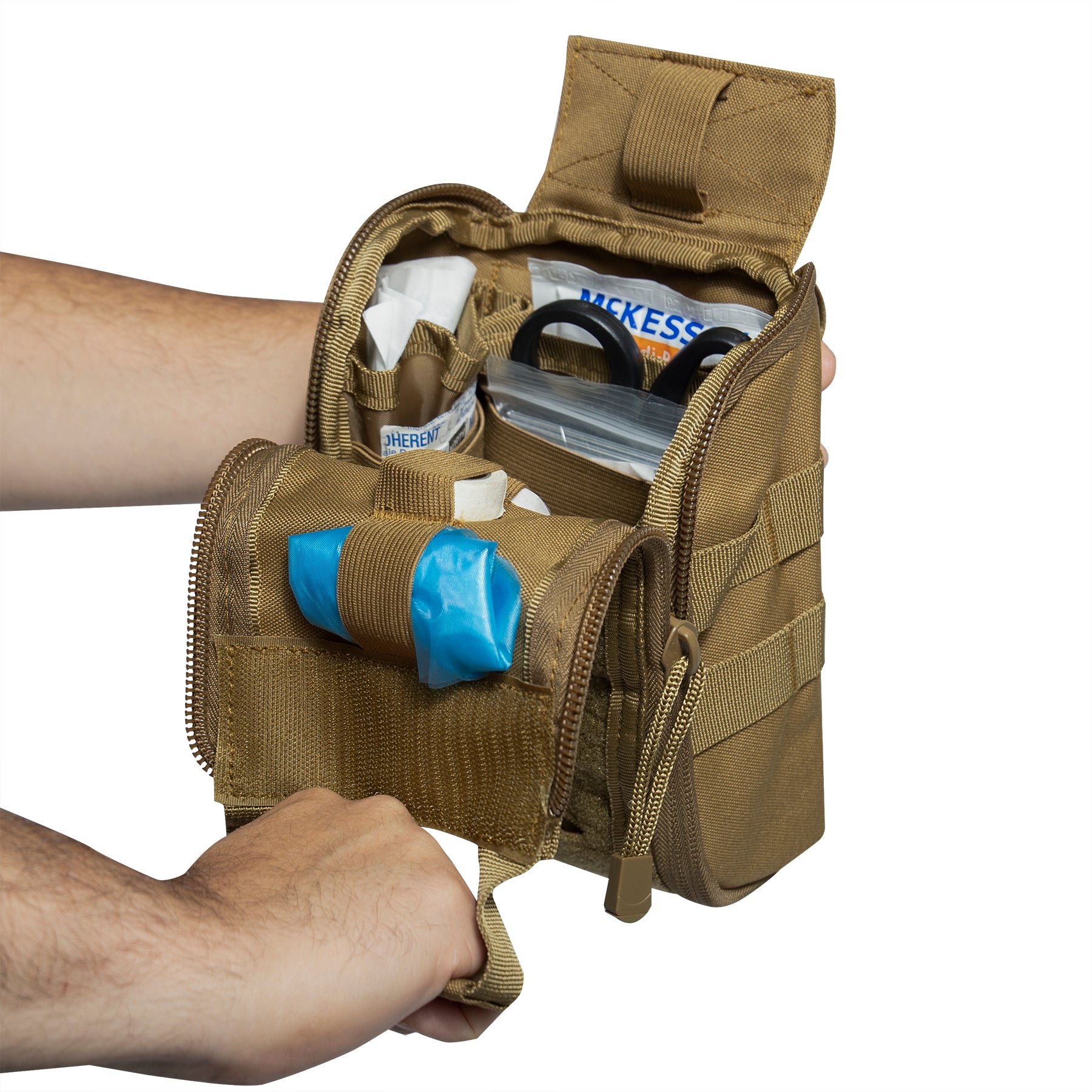 Rapid - Response MOLLE - Compatible Medical Equipment Storage Pouch