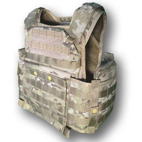 SecPro Spartan One-Size-Fits-All Tactical Plate Carrier with Premium Features