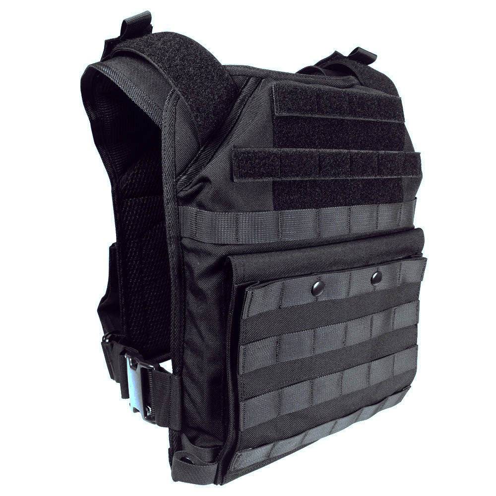 SecPro Spartan One-Size-Fits-All Tactical Plate Carrier with Premium Features
