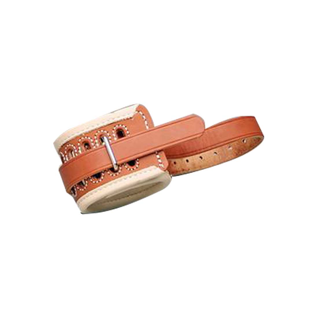 Humane Leather and Polyurethane Non-Locking Wrist Restraints for Safe and Comfortable Restraint Applications