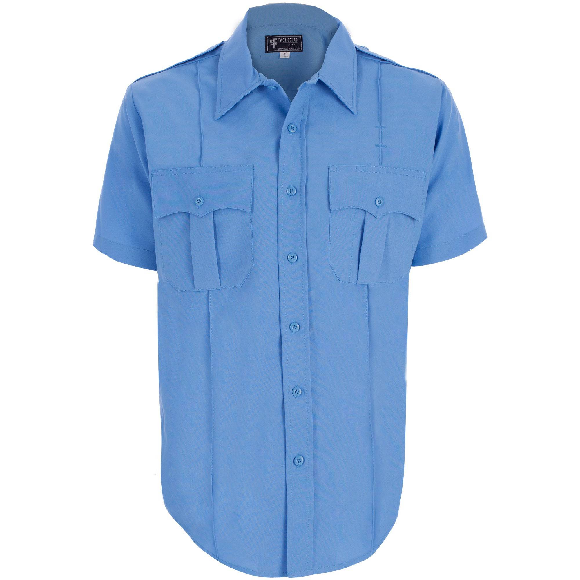 Men's Tactical Squad Polyester Short Sleeve Uniform Shirt Model 8012 for Professional Use