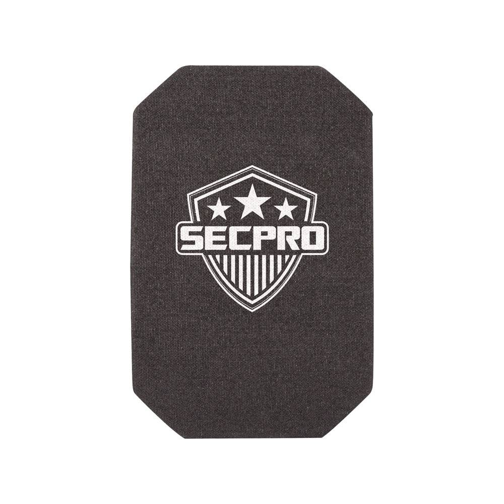 SecPro High - Performance Polyethylene Single - Curved Full - Cut Stand - Alone Level IIIA+ Hard Ballistic Armor Plate for Enhanced Protection