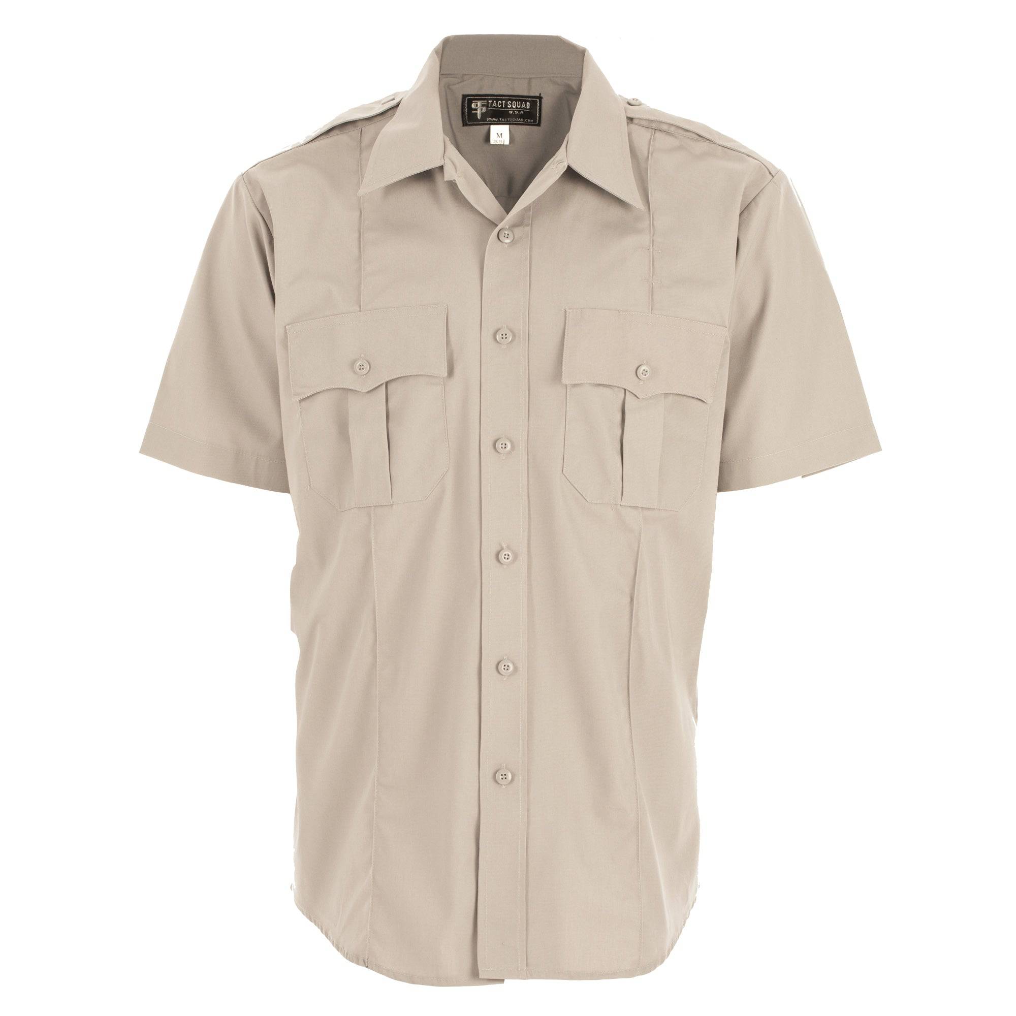 Tactical Squad Uniform Short Sleeve Shirt Made of Polyester and Cotton - Model 8013