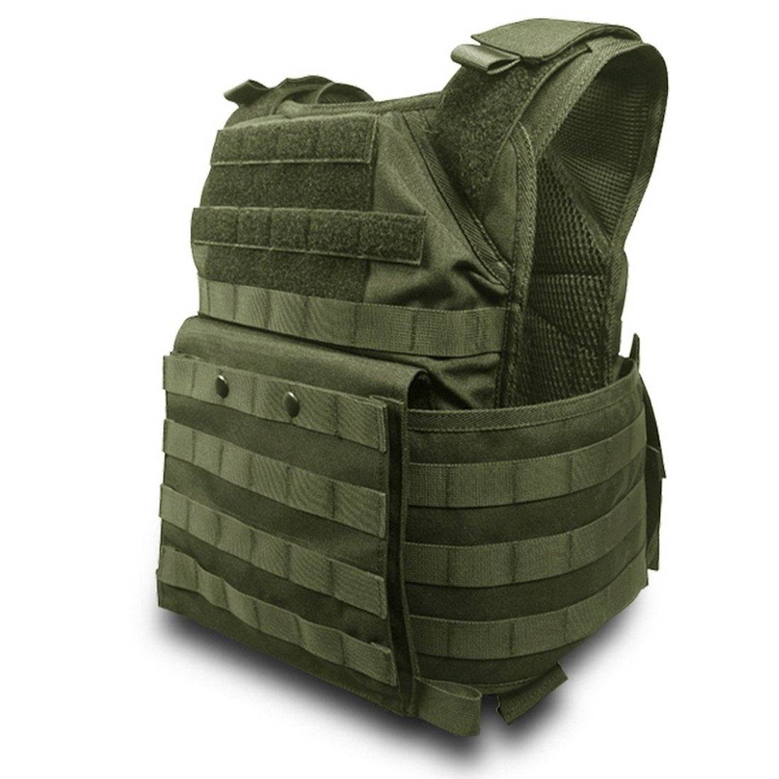 SecPro Spartan One-Size-Fits-All Tactical Plate Carrier with Premium Features
