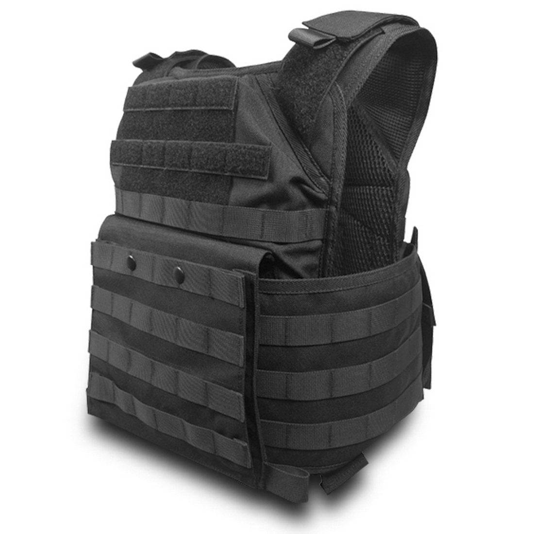 SecPro Spartan One-Size-Fits-All Tactical Plate Carrier with Premium Features